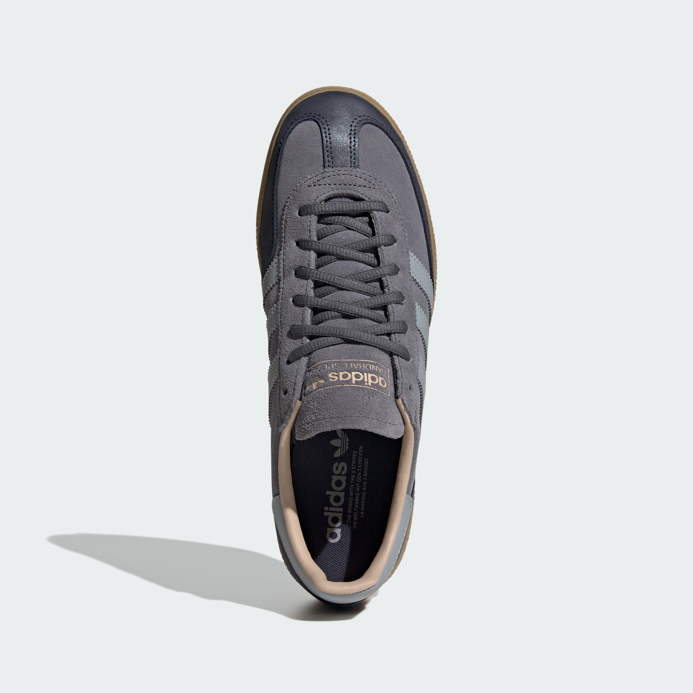 adidas HANDBALL SPEZIAL SHOES - Onix / Halo Silver / Gum - View 2