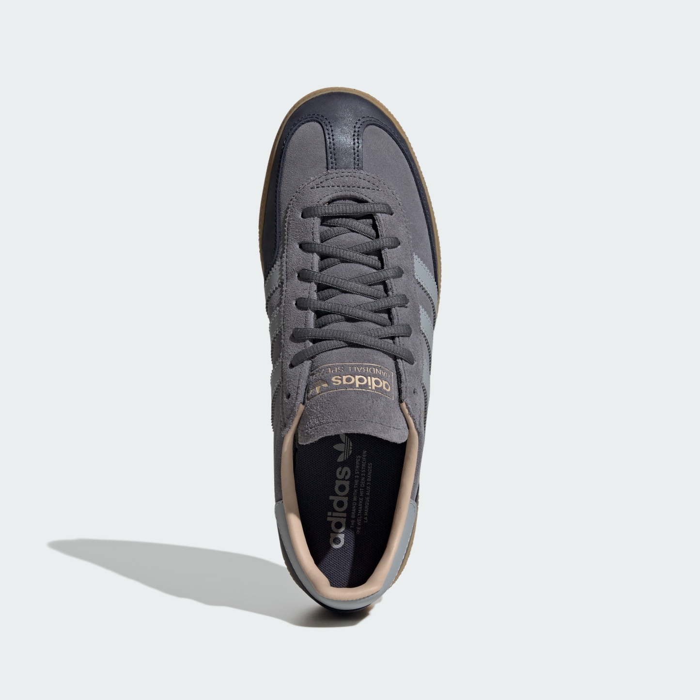 adidas HANDBALL SPEZIAL SHOES - Onix / Halo Silver / Gum - View 2