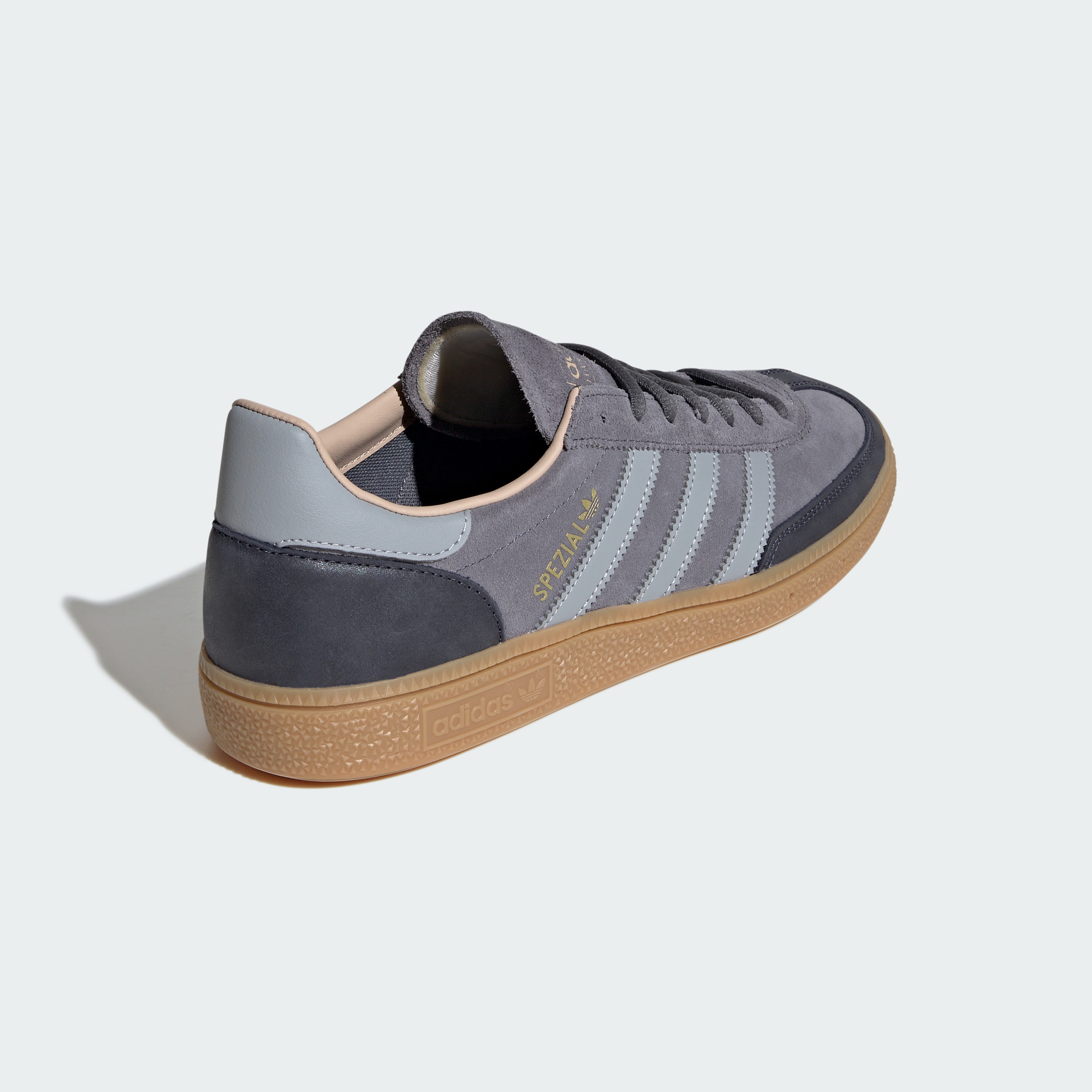 adidas HANDBALL SPEZIAL SHOES - Onix / Halo Silver / Gum - View 6
