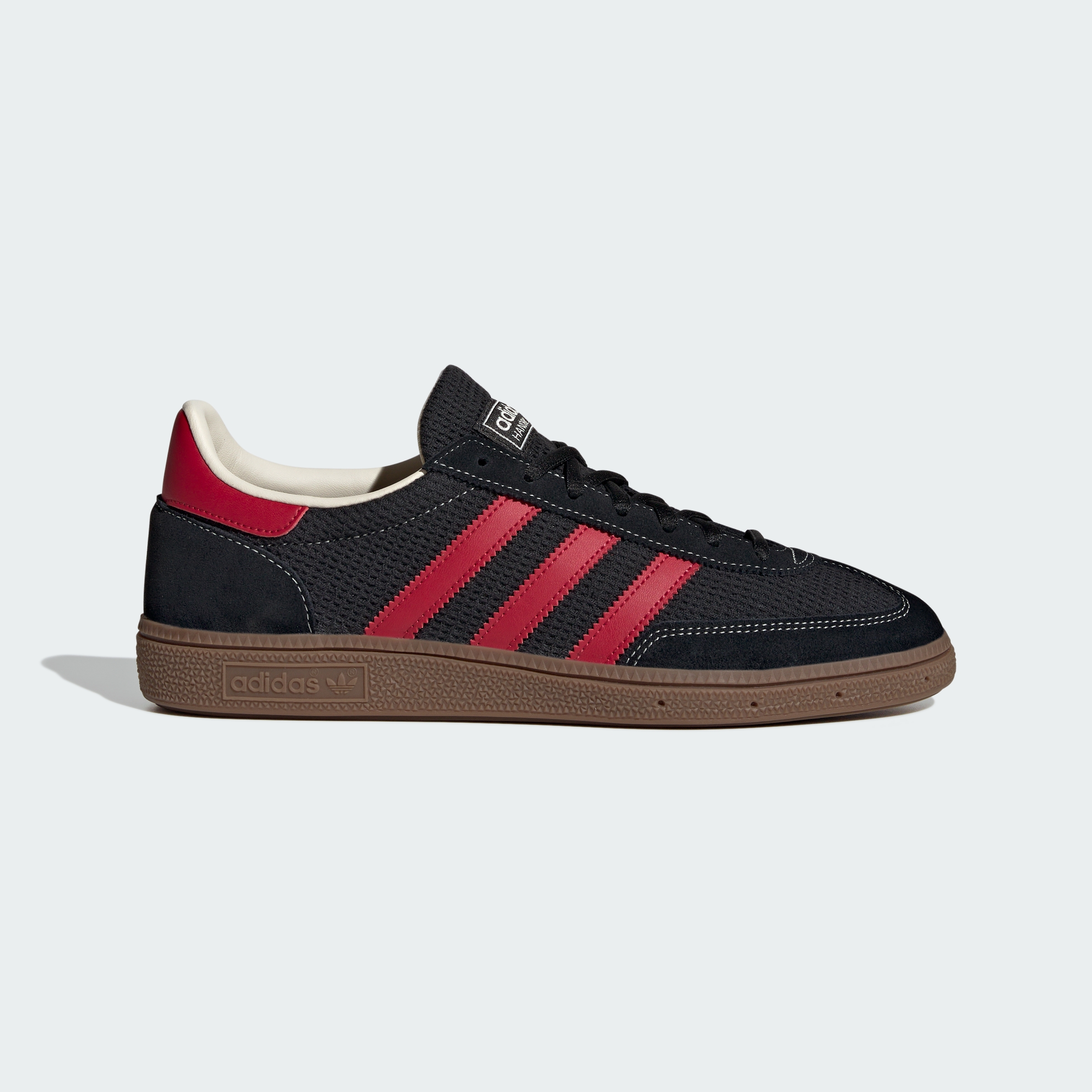 adidas HANDBALL SPEZIAL SHOES - Core Black / Team Victory Red / Gum - View 3