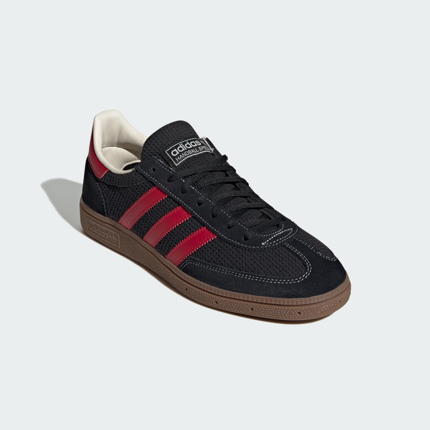 adidas HANDBALL SPEZIAL SHOES - Core Black / Team Victory Red / Gum - View 6