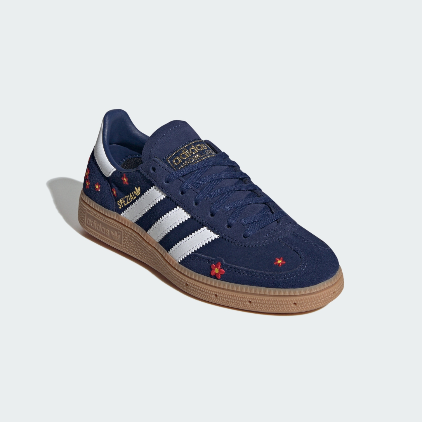 adidas HANDBALL SPEZIAL SHOES - Dark Blue / Cloud White / Gum - View 5