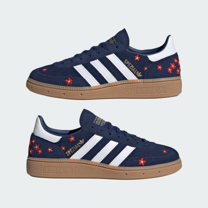 adidas HANDBALL SPEZIAL SHOES - Dark Blue / Cloud White / Gum - View 8