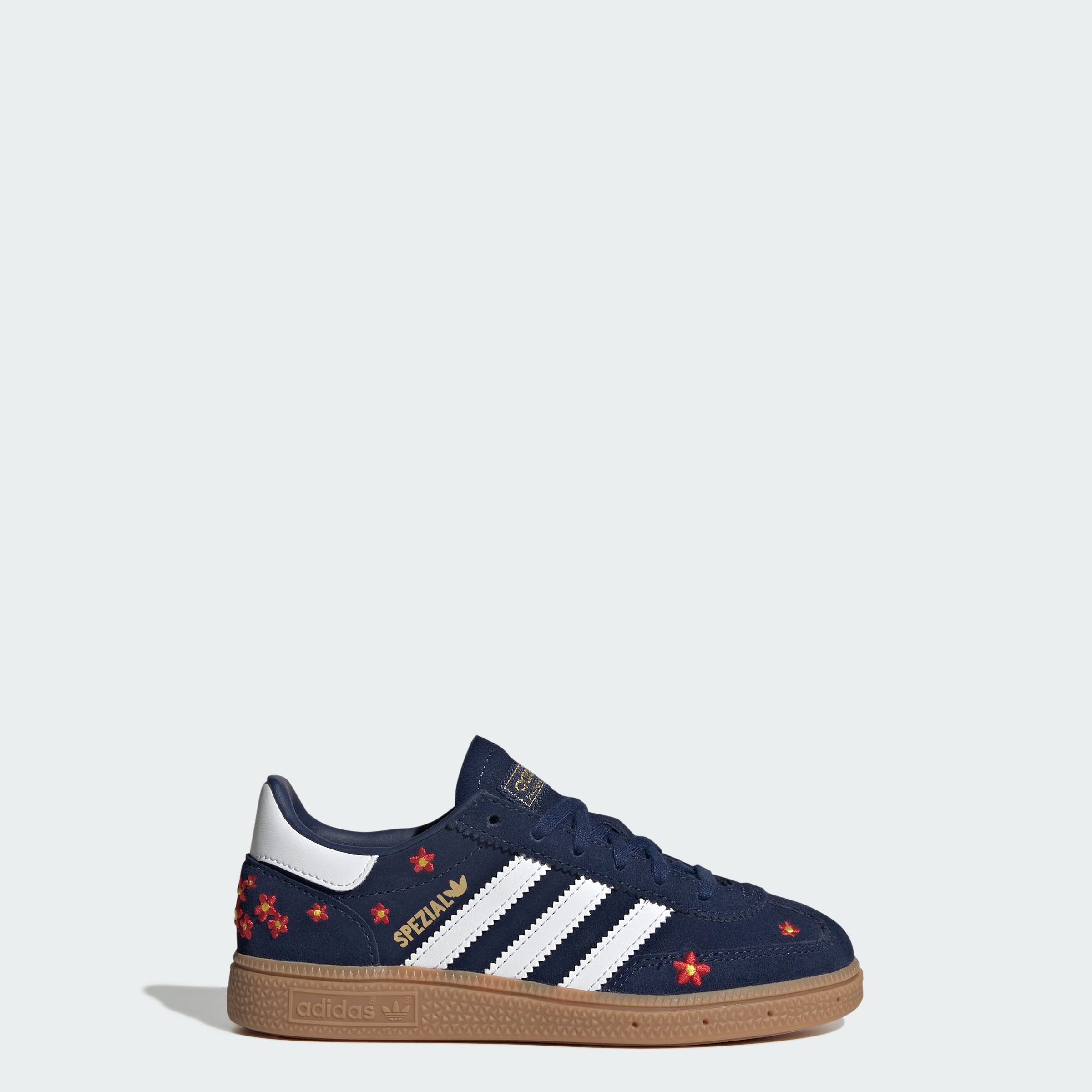 adidas HANDBALL SPEZIAL SHOES - Dark Blue / Cloud White / Gum - View 1