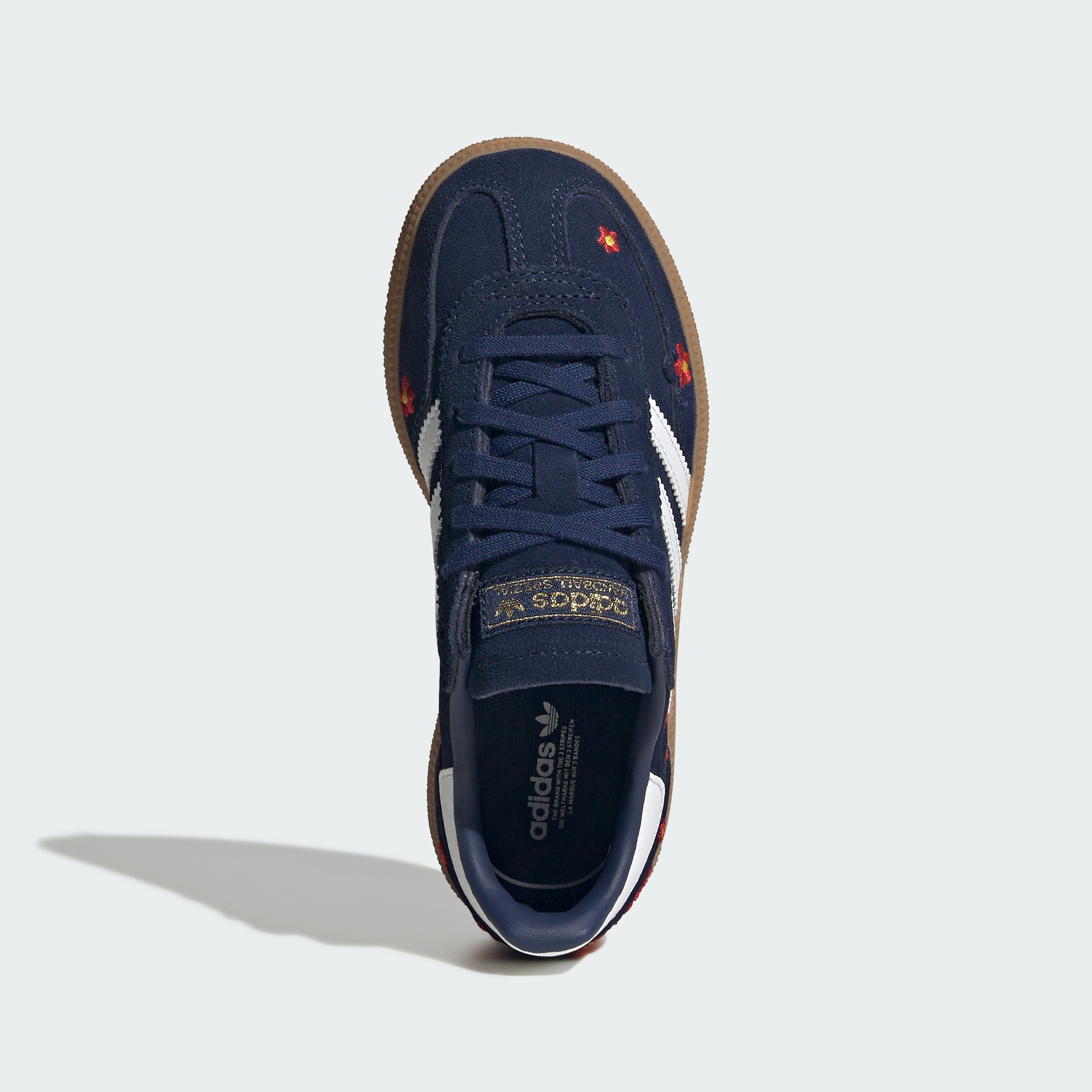 adidas HANDBALL SPEZIAL SHOES - Dark Blue / Cloud White / Gum - View 2