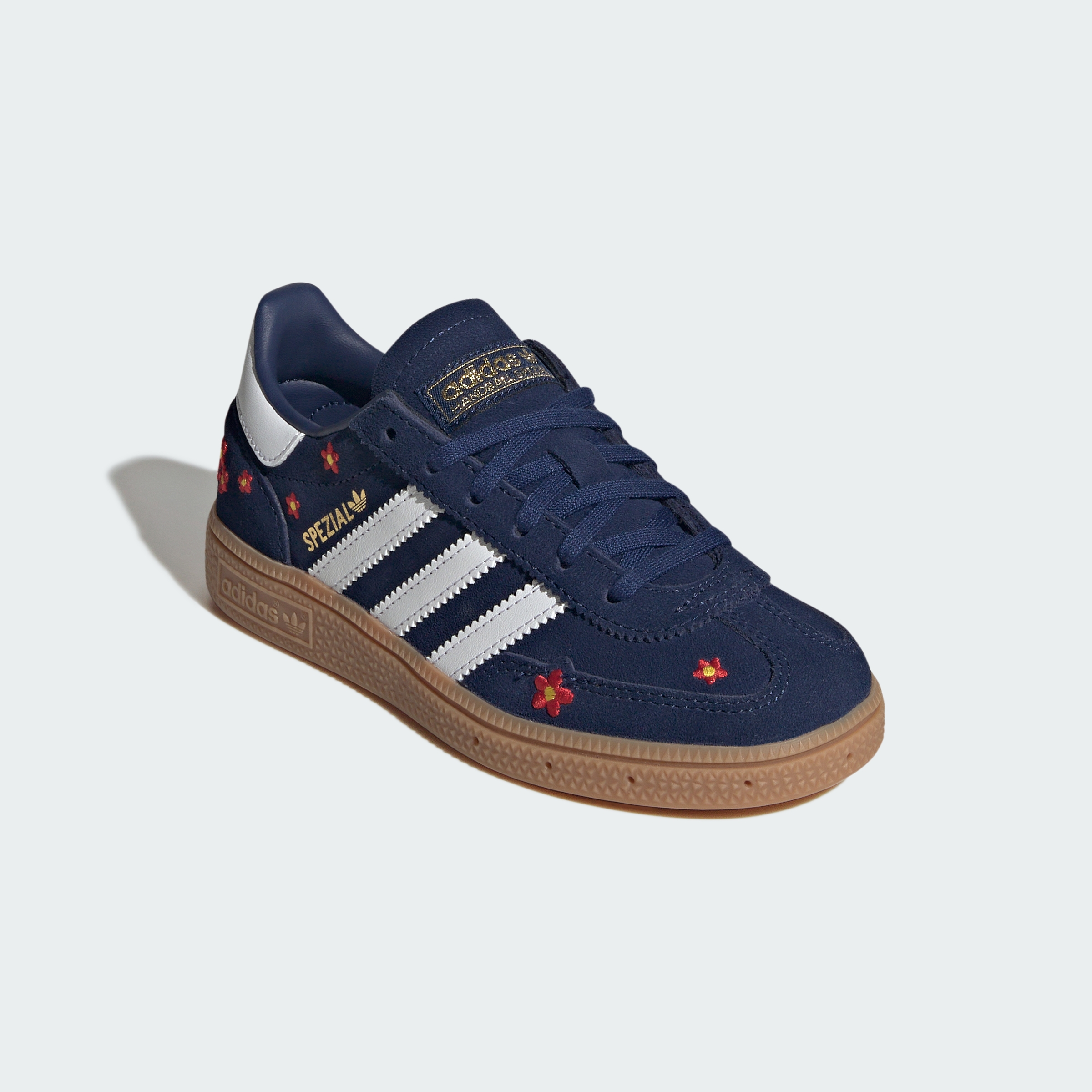 adidas HANDBALL SPEZIAL SHOES - Dark Blue / Cloud White / Gum - View 5