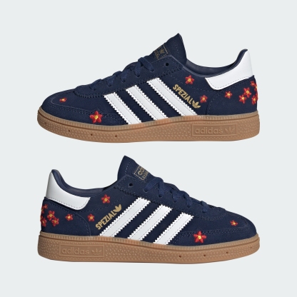 adidas HANDBALL SPEZIAL SHOES - Dark Blue / Cloud White / Gum - View 8