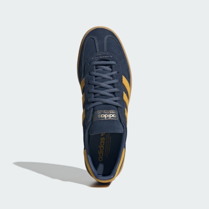 adidas HANDBALL SPEZIAL SHOES - Night Indigo / Bold Gold / Gum - View 2