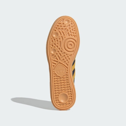 adidas HANDBALL SPEZIAL SHOES - Night Indigo / Bold Gold / Gum - View 4