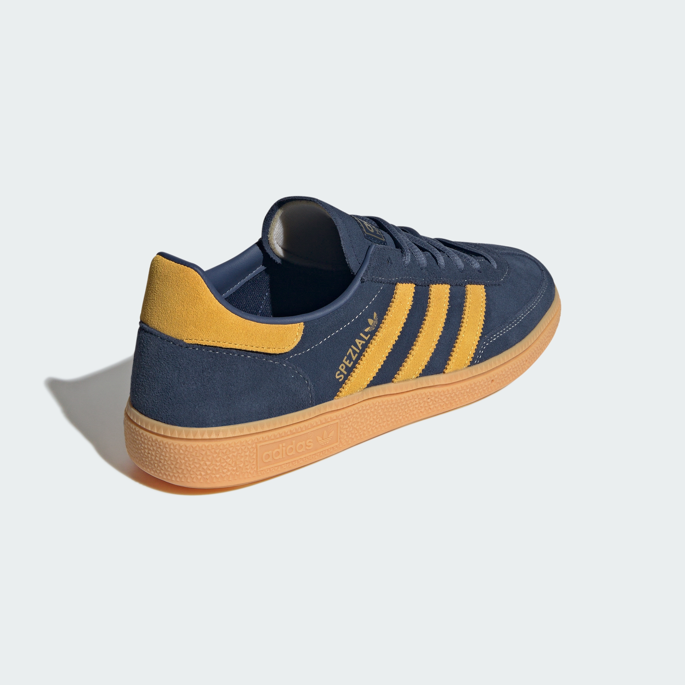 adidas HANDBALL SPEZIAL SHOES - Night Indigo / Bold Gold / Gum - View 6