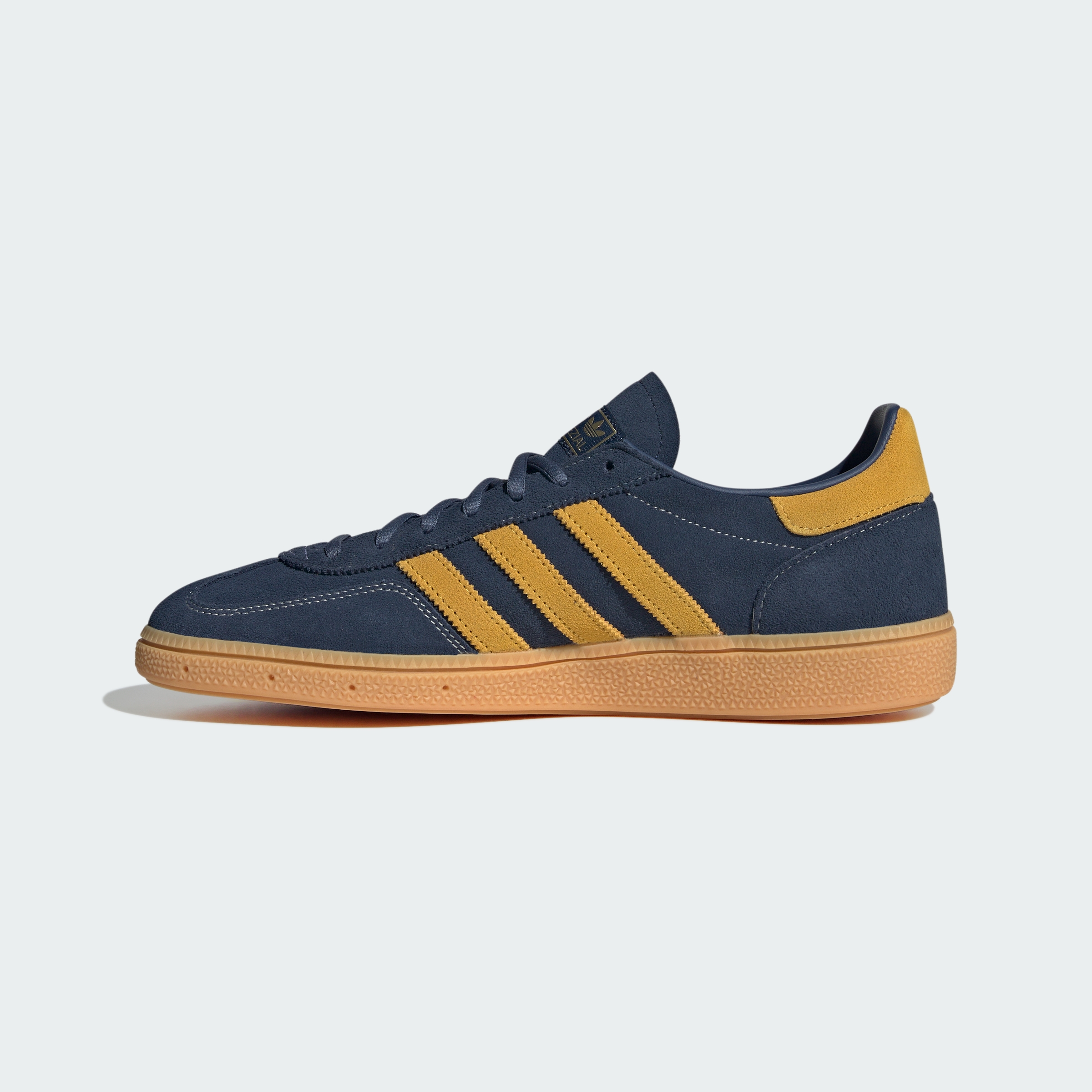 adidas HANDBALL SPEZIAL SHOES - Night Indigo / Bold Gold / Gum - View 7
