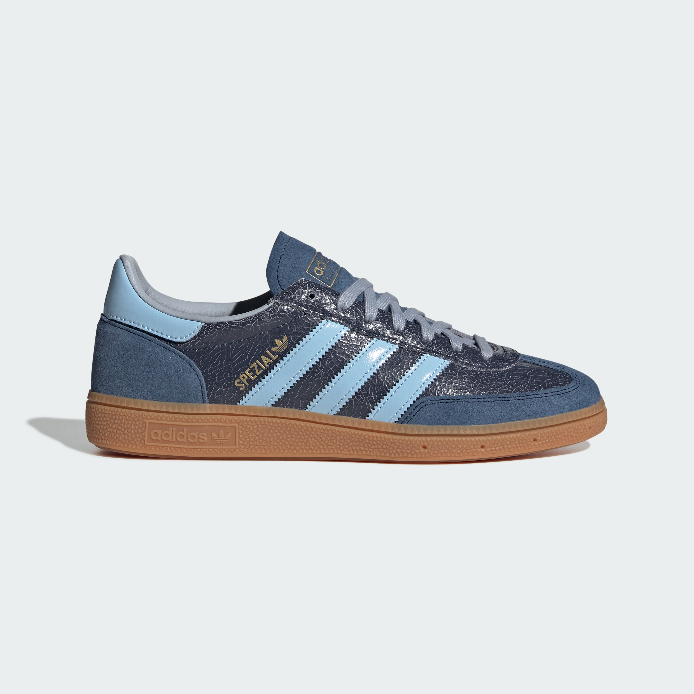 adidas HANDBALL SPEZIAL SHOES - Night Indigo / Clear Sky / Gum - View 3