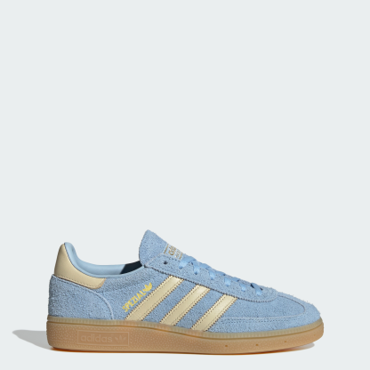 adidas HANDBALL SPEZIAL SHOES - Clear Sky / Warm Vanilla / Gold Metallic - View 1