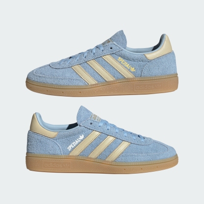 adidas HANDBALL SPEZIAL SHOES - Clear Sky / Warm Vanilla / Gold Metallic - View 8