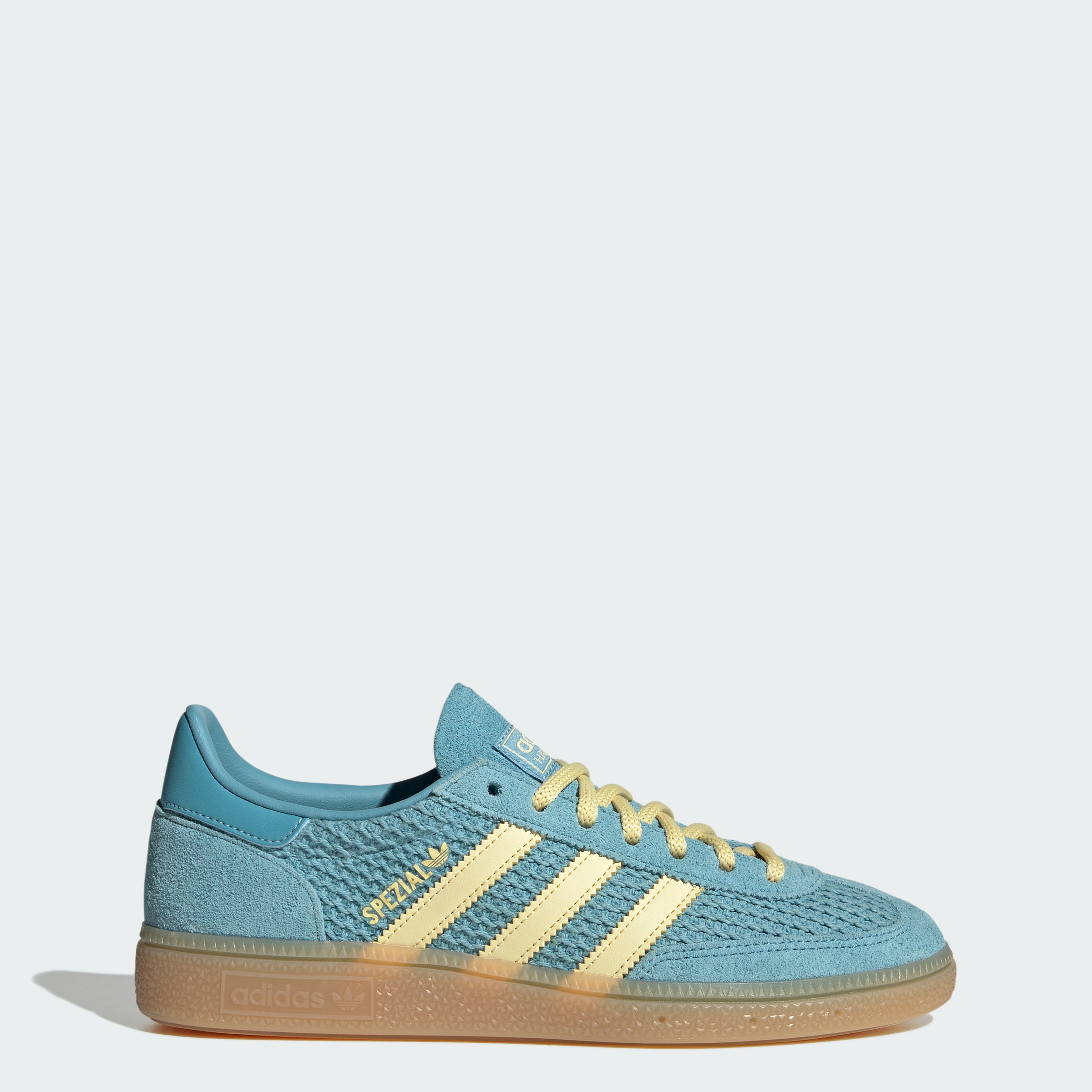 adidas HANDBALL SPEZIAL SHOES - Preloved Blue / Almost Yellow / Gum - View 1