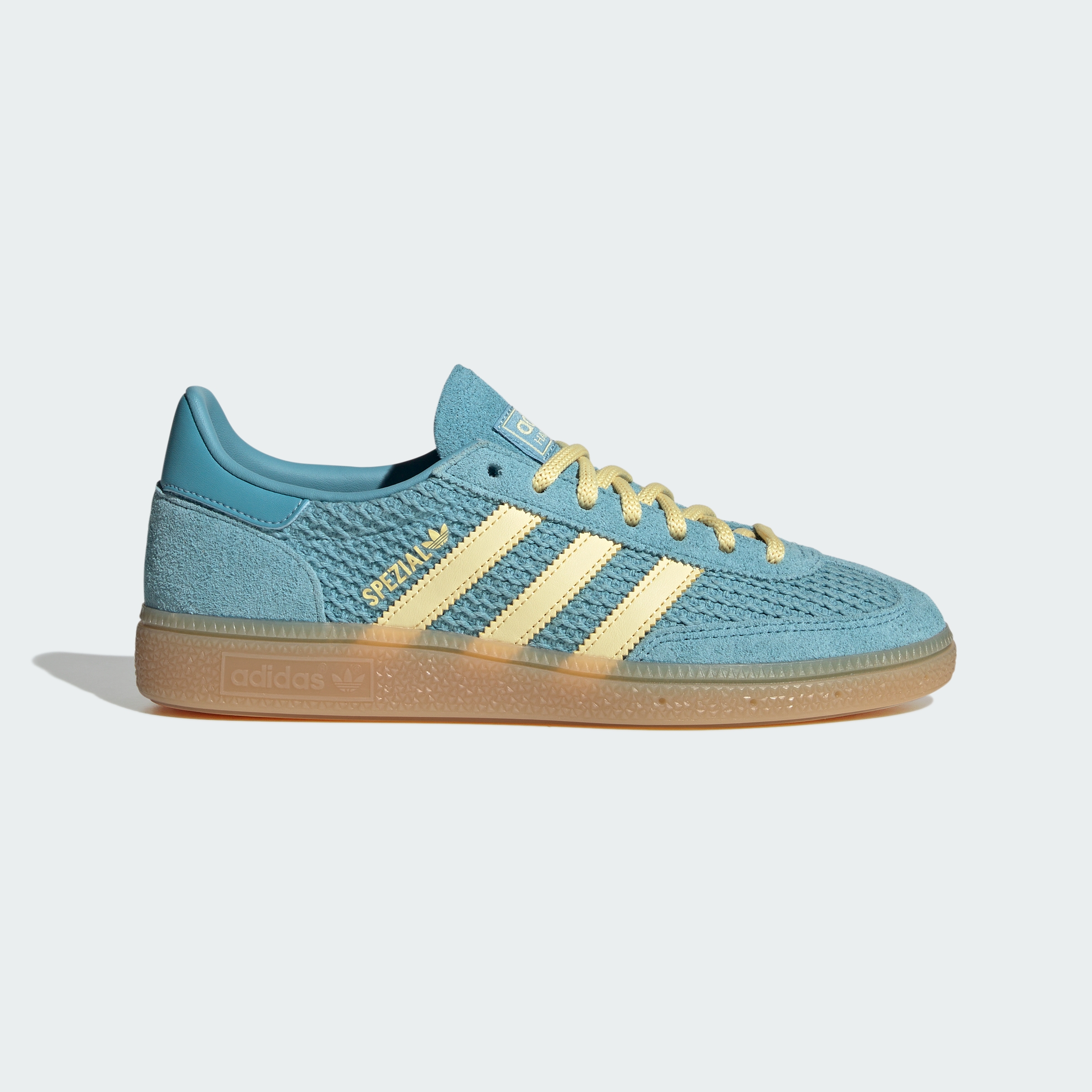 adidas HANDBALL SPEZIAL SHOES - Preloved Blue / Almost Yellow / Gum - View 3
