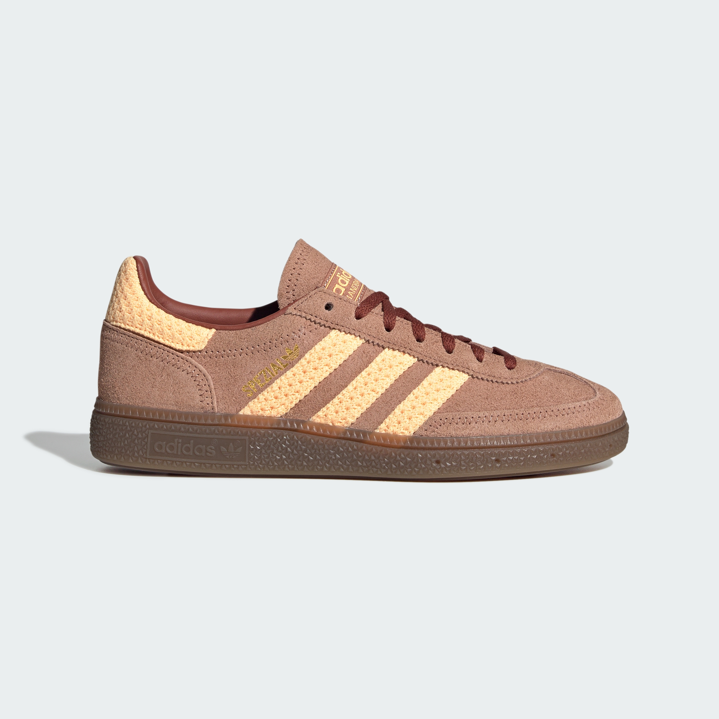 adidas HANDBALL SPEZIAL SHOES - Clay Strata / Acid Orange / Burnt Sienna - View 3