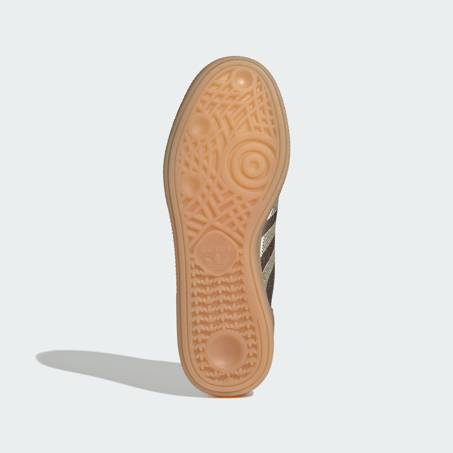 adidas HANDBALL SPEZIAL SHOES - Earth Strata / Off White / Gold Metallic - View 5