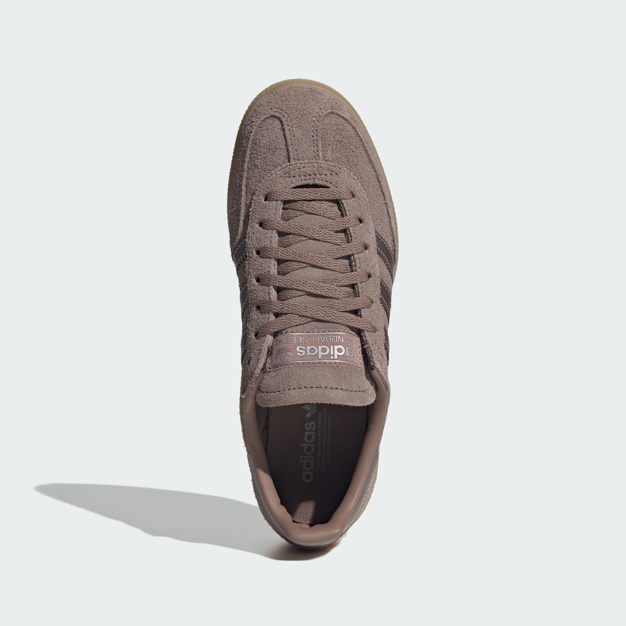 adidas HANDBALL SPEZIAL SHOES - Trace Brown / Coffee Met. / Gum - View 2