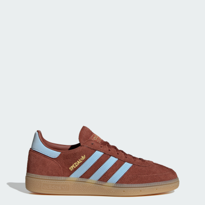 adidas HANDBALL SPEZIAL SHOES - Burnt Sienna / Clear Sky / Gold Metallic - View 1