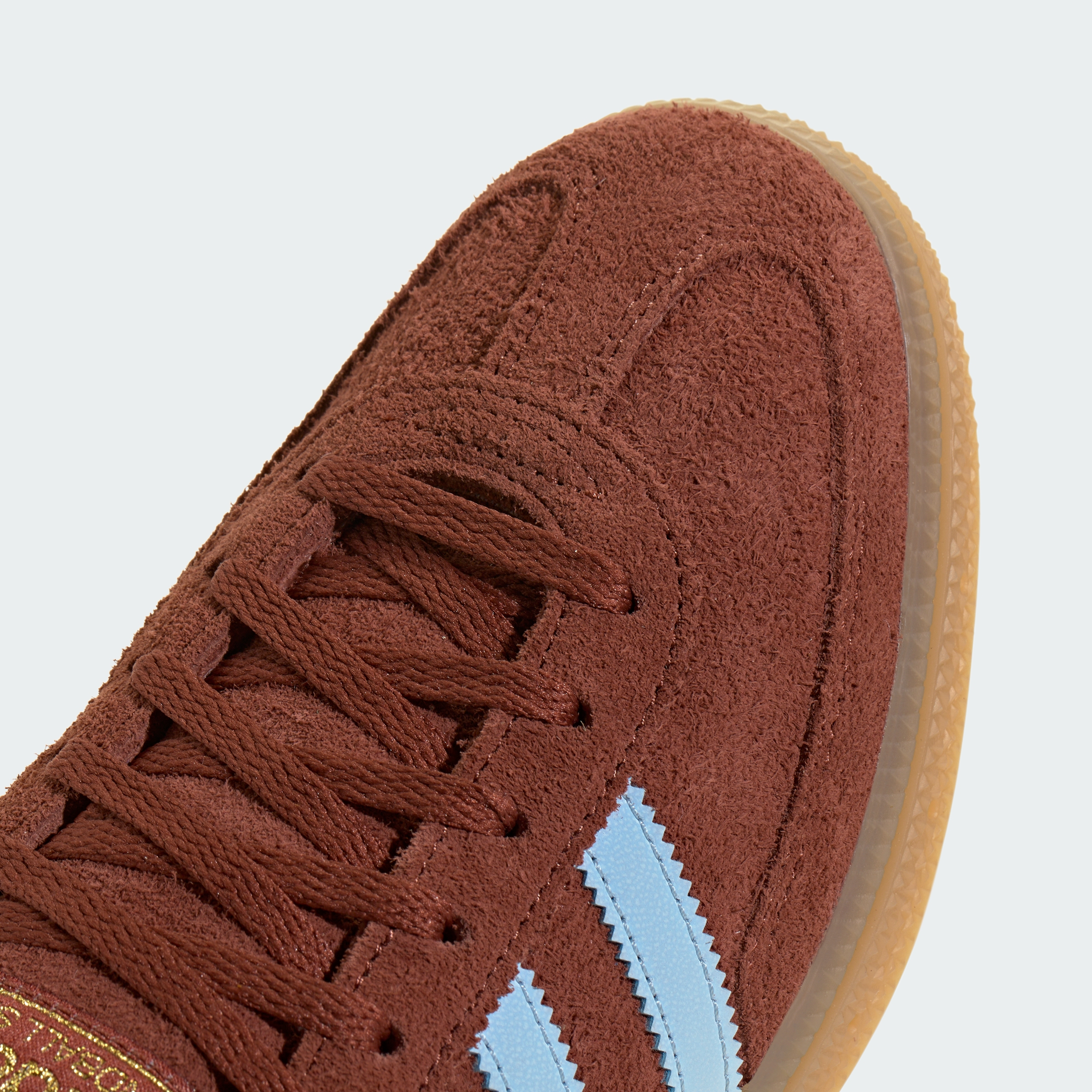 adidas HANDBALL SPEZIAL SHOES - Burnt Sienna / Clear Sky / Gold Metallic - View 9