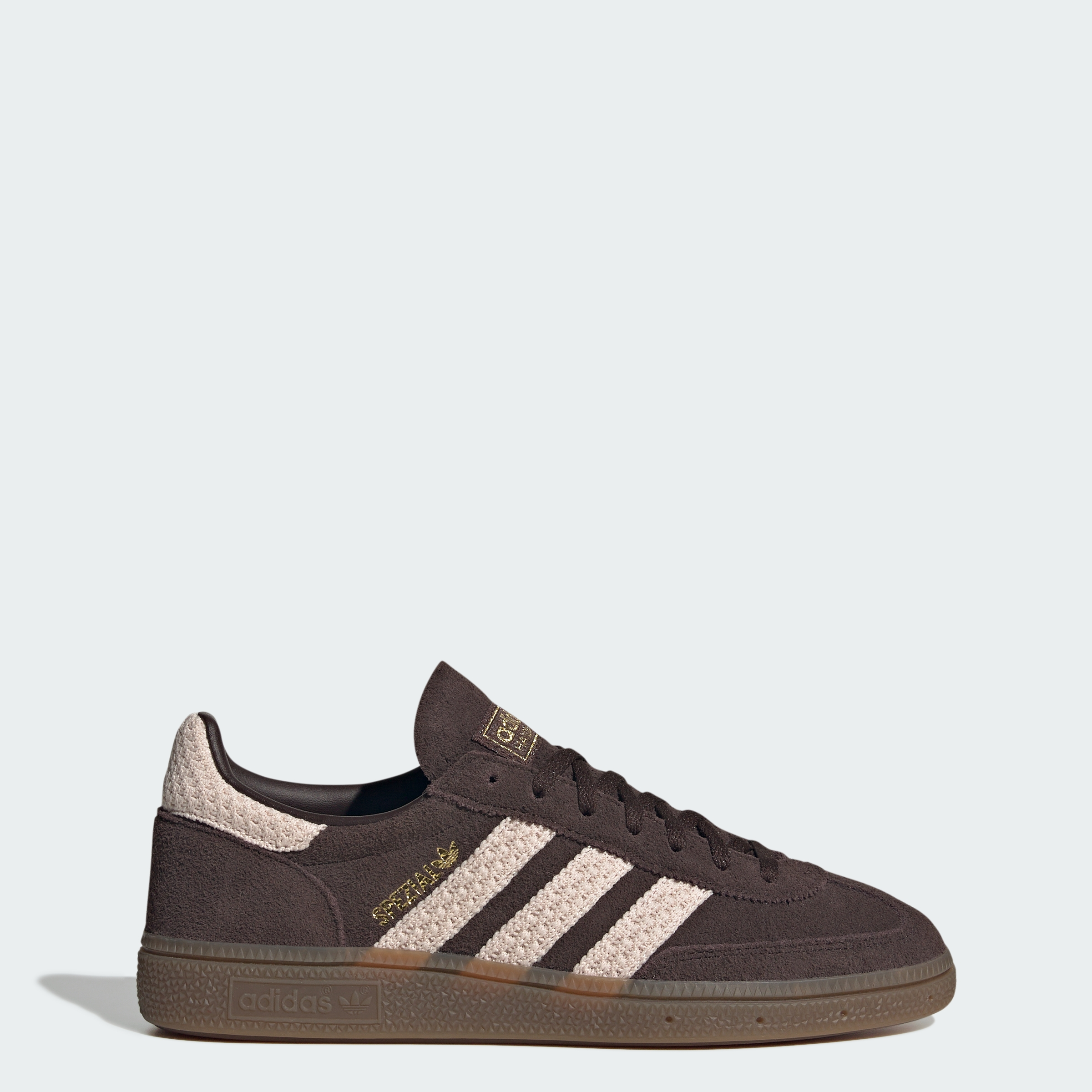 adidas HANDBALL SPEZIAL SHOES - Aurora Coffee / Wonder Quartz / Gold Metallic - View 1