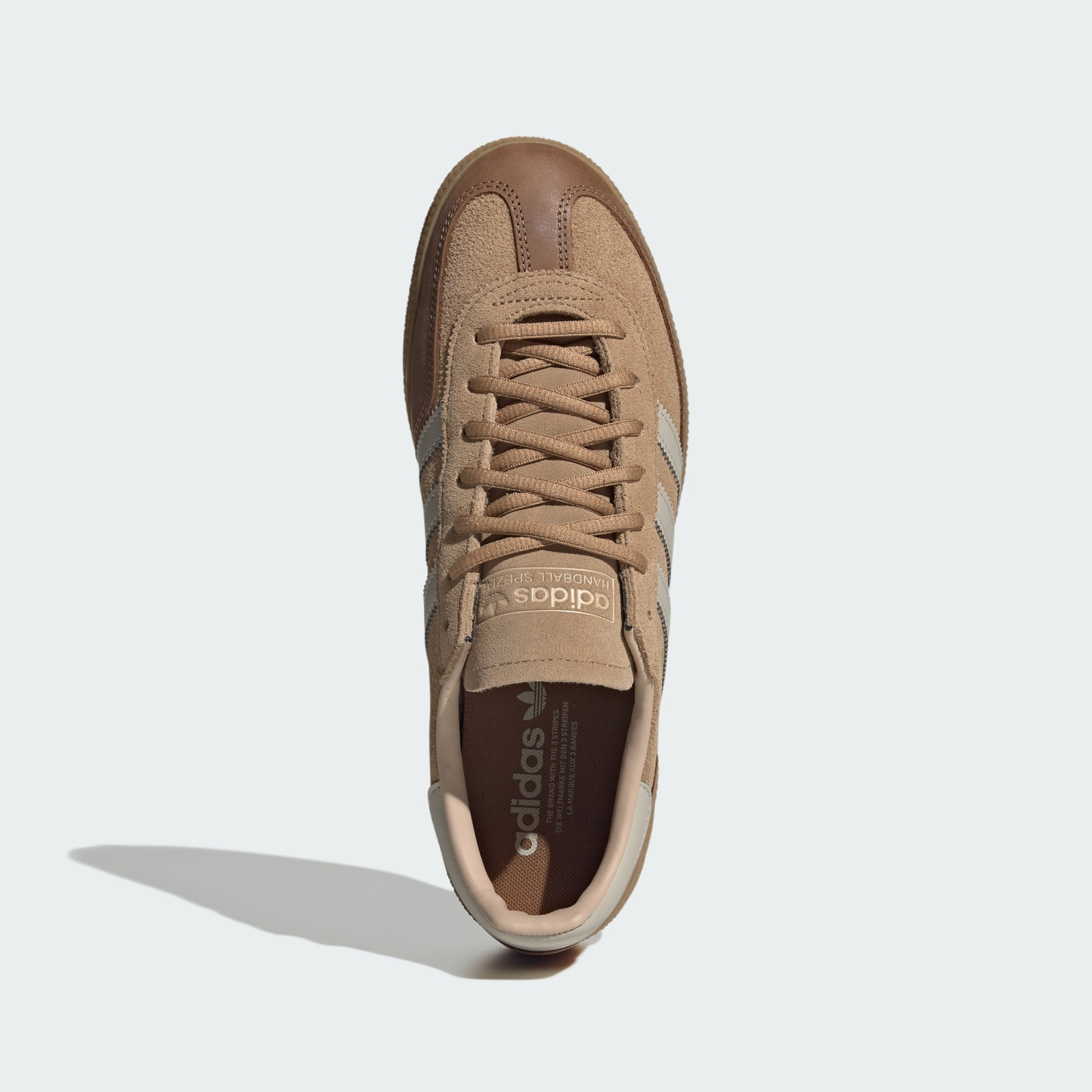 adidas HANDBALL SPEZIAL SHOES - Cardboard / Beige / Gum - View 2