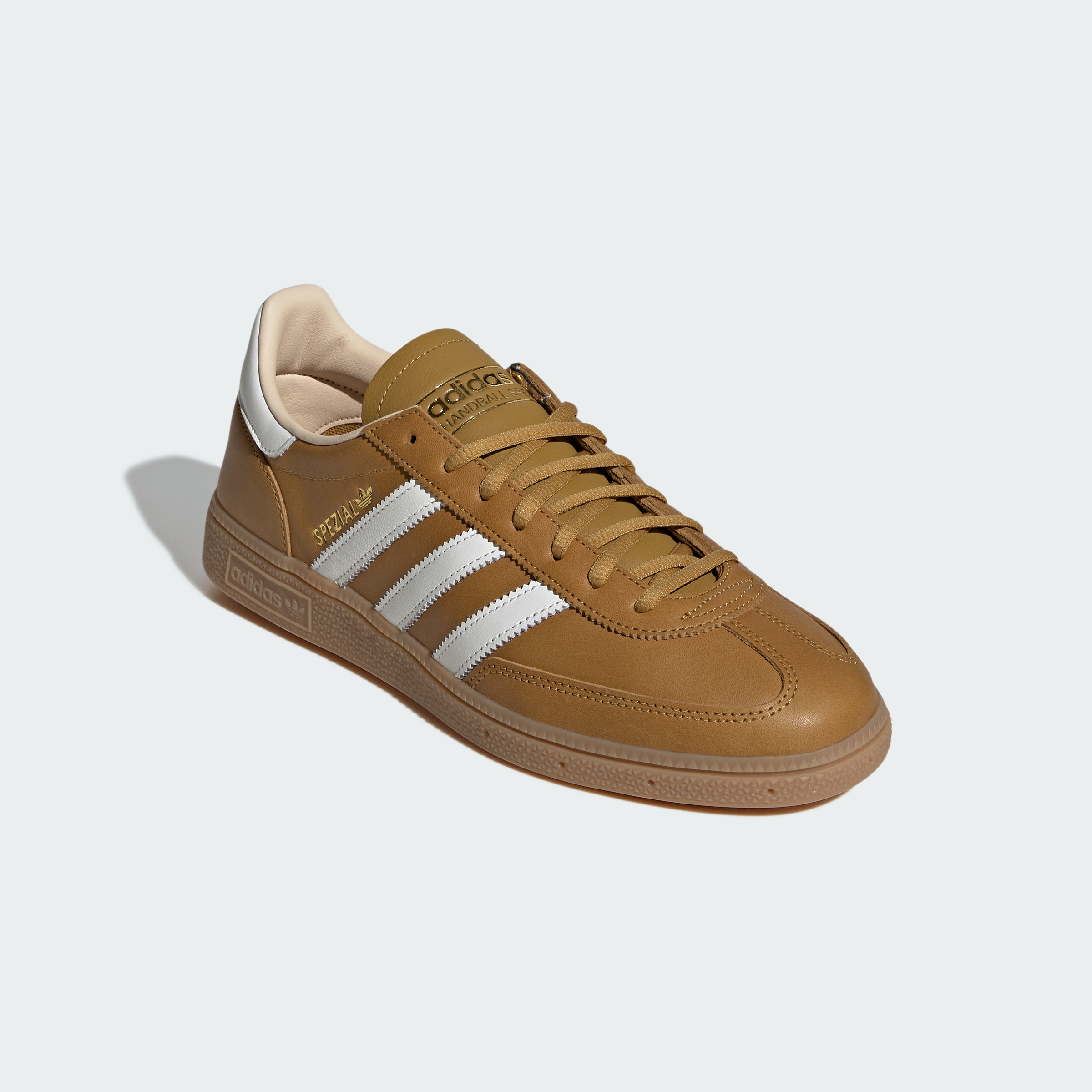 adidas HANDBALL SPEZIAL SHOES - Preloved Bronze / Core White / Gum - View 5