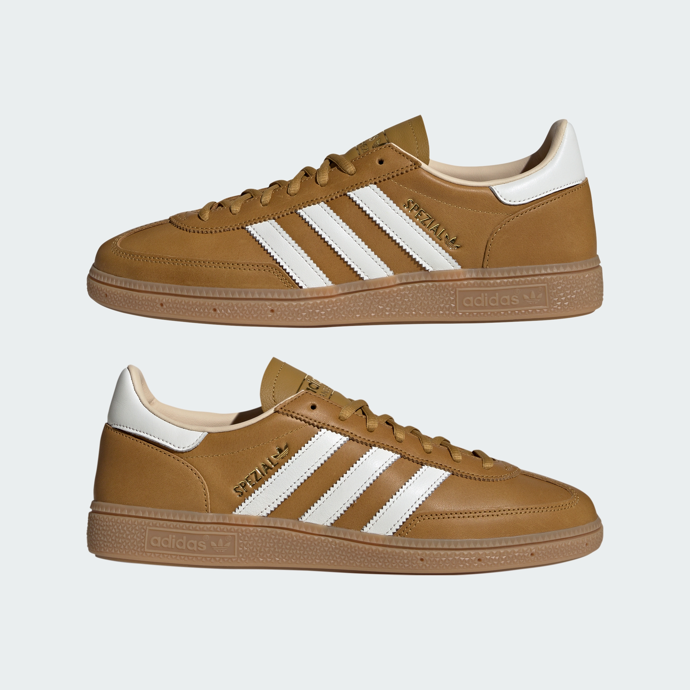 adidas HANDBALL SPEZIAL SHOES - Preloved Bronze / Core White / Gum - View 8
