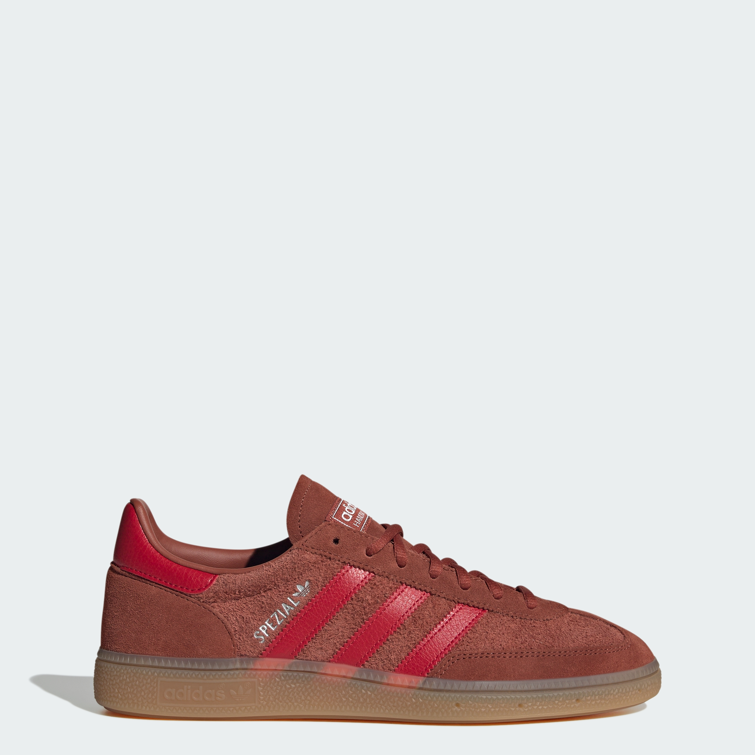 adidas HANDBALL SPEZIAL SHOES - Burnt Sienna / Equipment Red / Gum - View 1