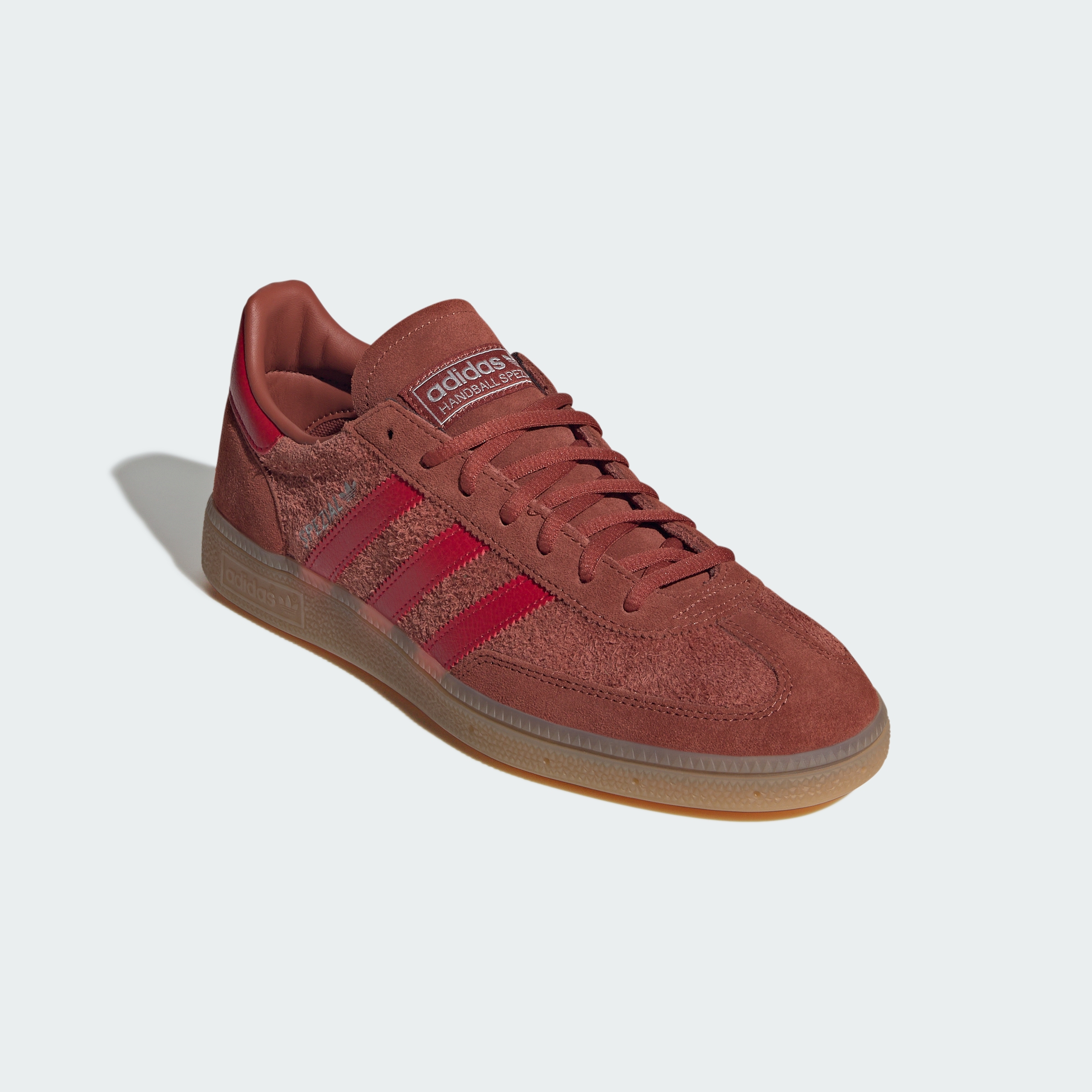 adidas HANDBALL SPEZIAL SHOES - Burnt Sienna / Equipment Red / Gum - View 5