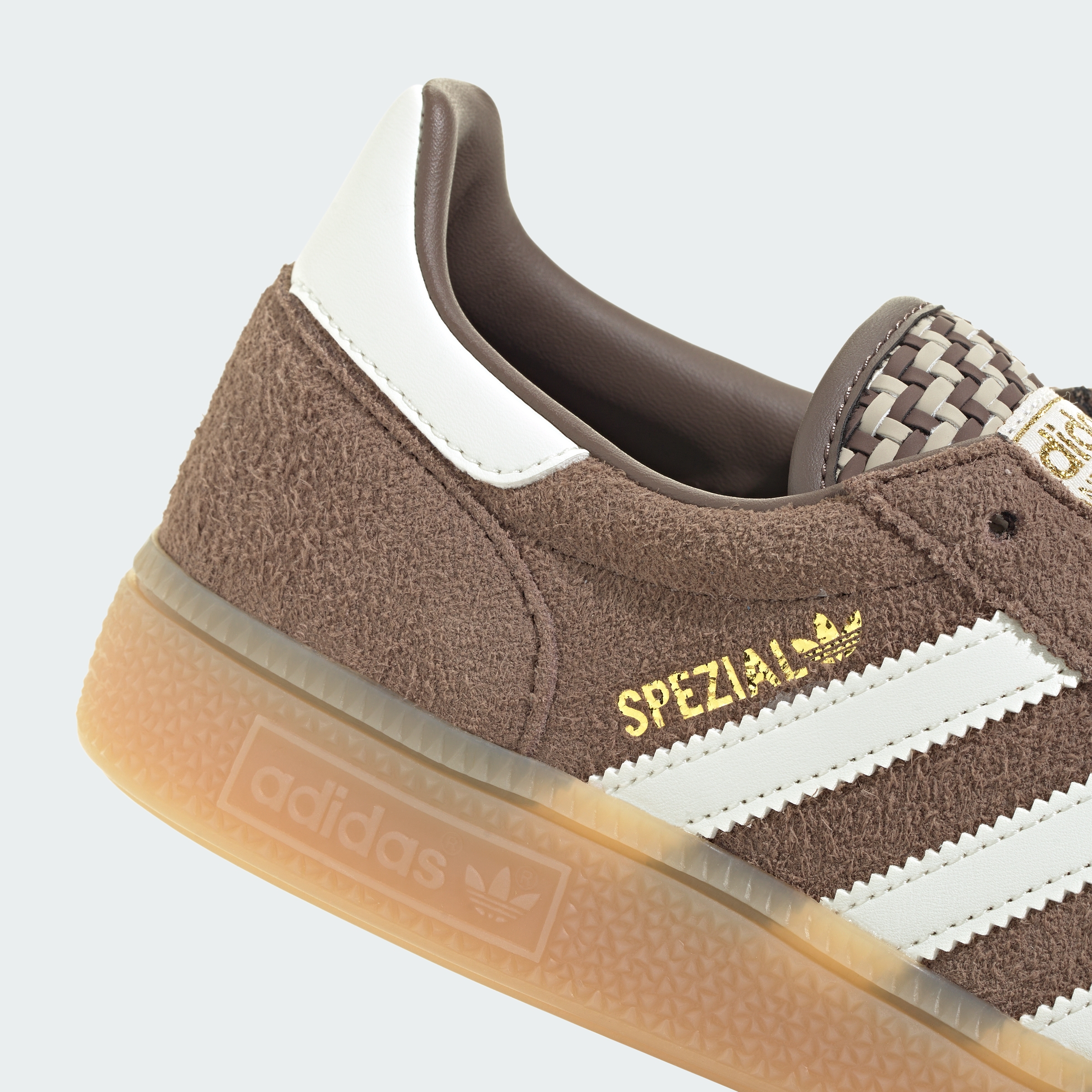 adidas HANDBALL SPEZIAL SHOES - Earth Strata / Off White / Khaki Three - View 11