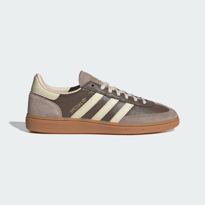 adidas HANDBALL SPEZIAL SHOES - Earth Strata / Warm Vanilla / Gum - View 3