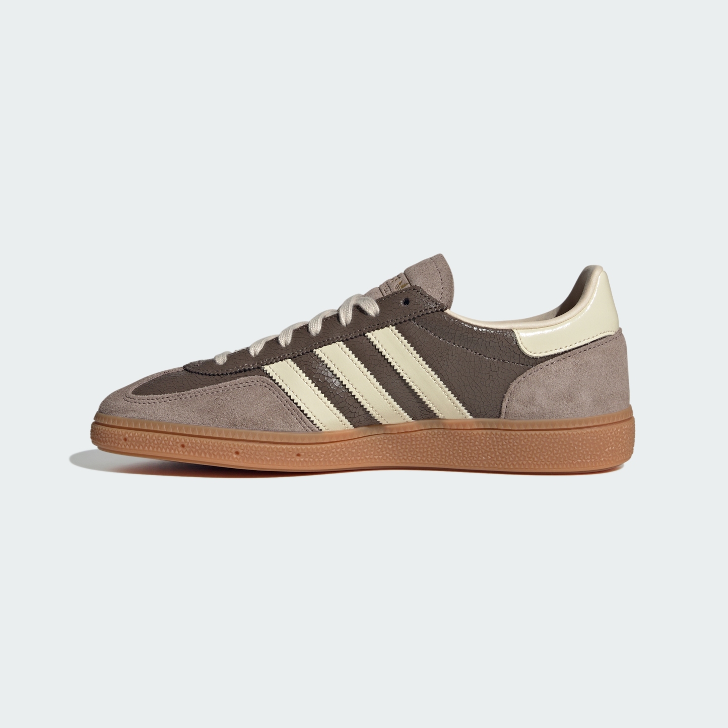 adidas HANDBALL SPEZIAL SHOES - Earth Strata / Warm Vanilla / Gum - View 8