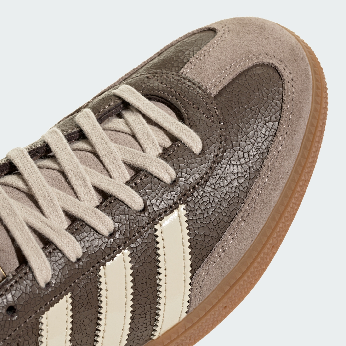 adidas HANDBALL SPEZIAL SHOES - Earth Strata / Warm Vanilla / Gum - View 10