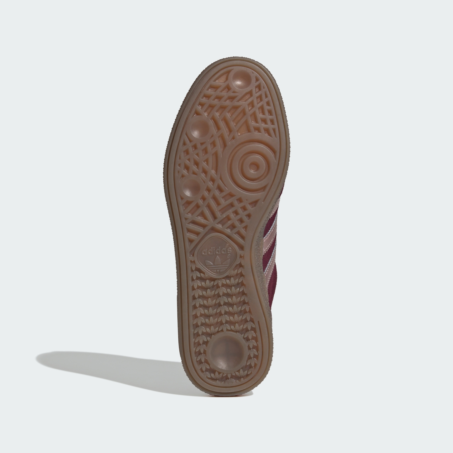 adidas HANDBALL SPEZIAL SHOES - Maroon / Grey / Gum - View 4