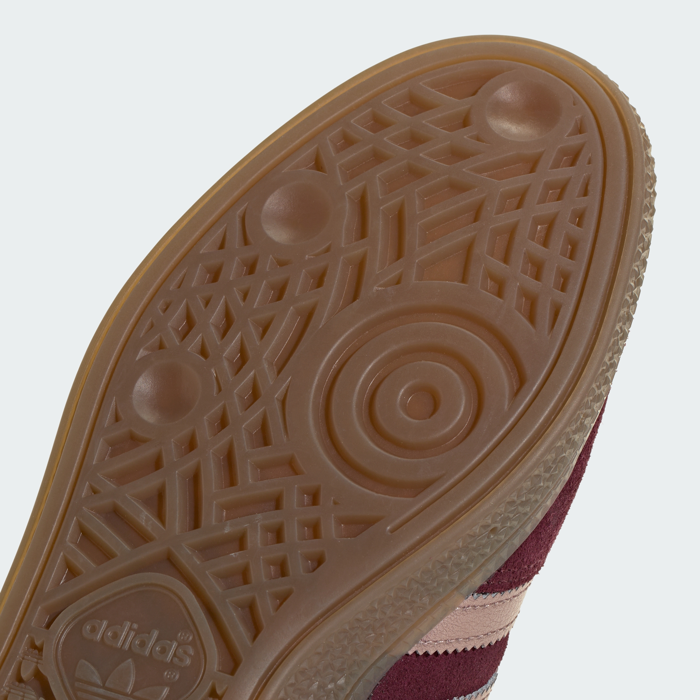 adidas HANDBALL SPEZIAL SHOES - Maroon / Grey / Gum - View 9