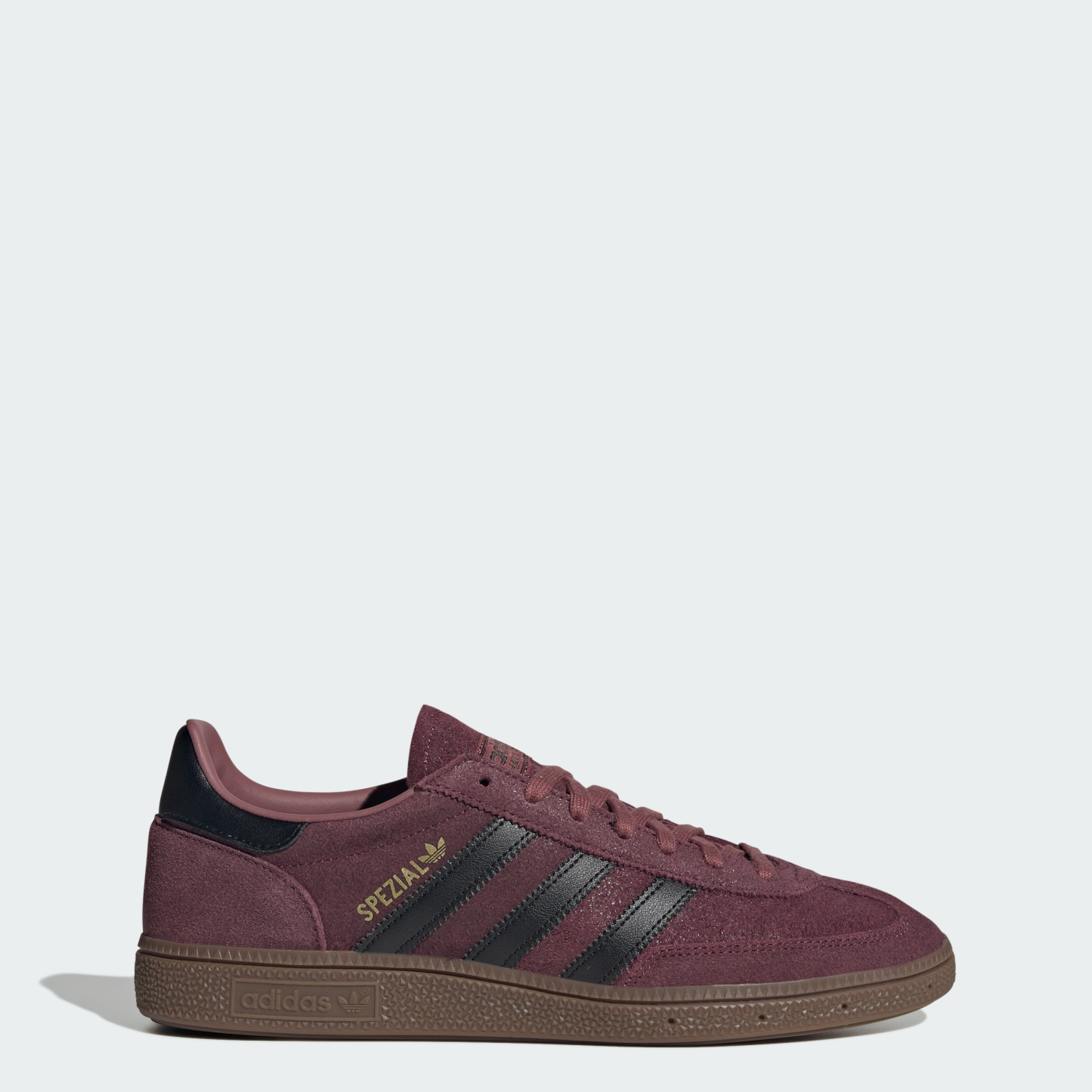 adidas HANDBALL SPEZIAL SHOES - Maroon / Core Black / Gum - View 1