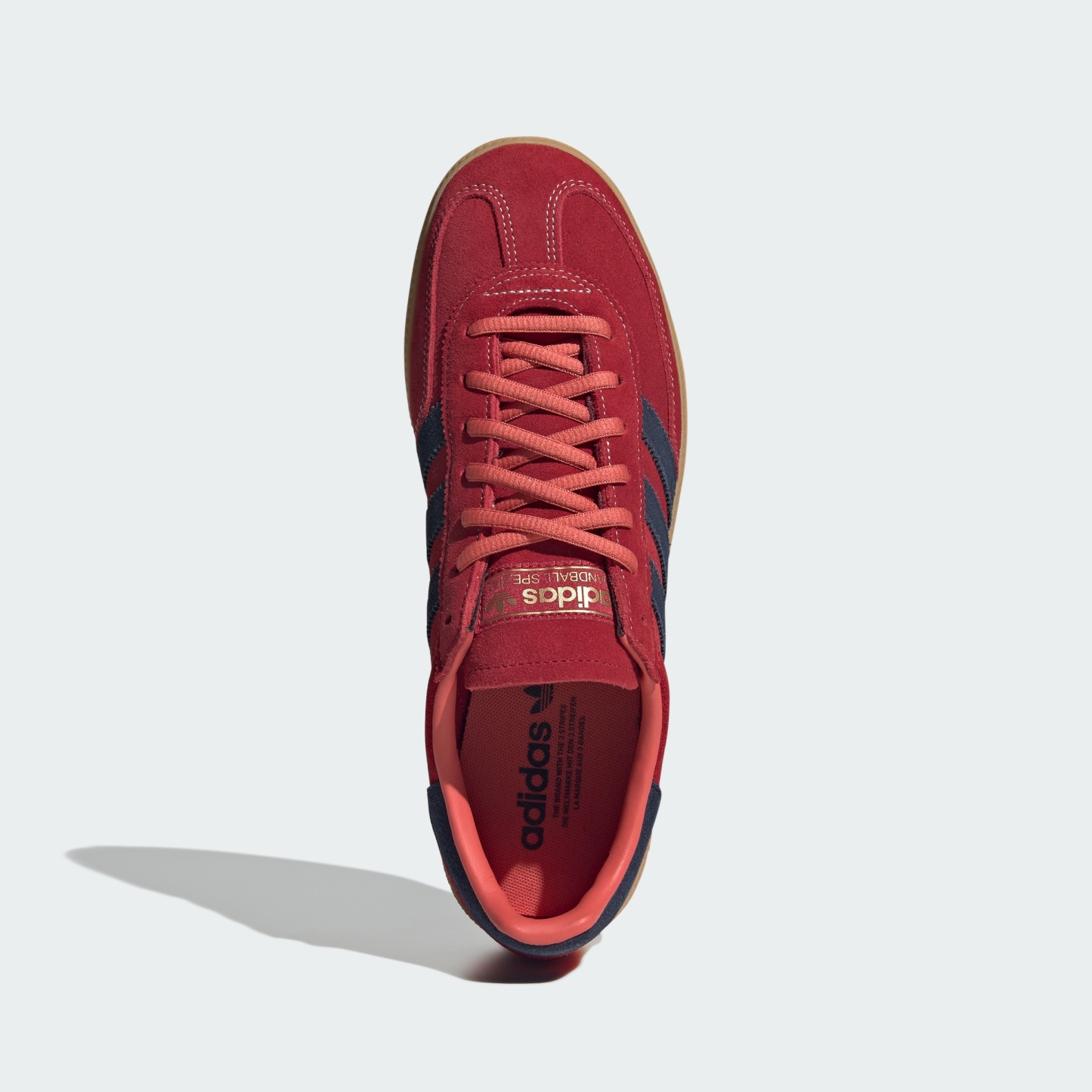 adidas HANDBALL SPEZIAL SHOES - Team Victory Red / Night Indigo / Gum - View 2