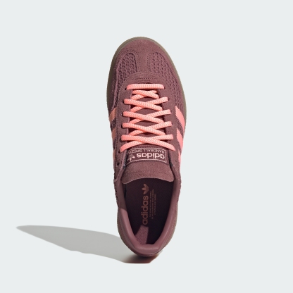 adidas HANDBALL SPEZIAL SHOES - Burgundy / Frozen Turbo / Gum - View 4
