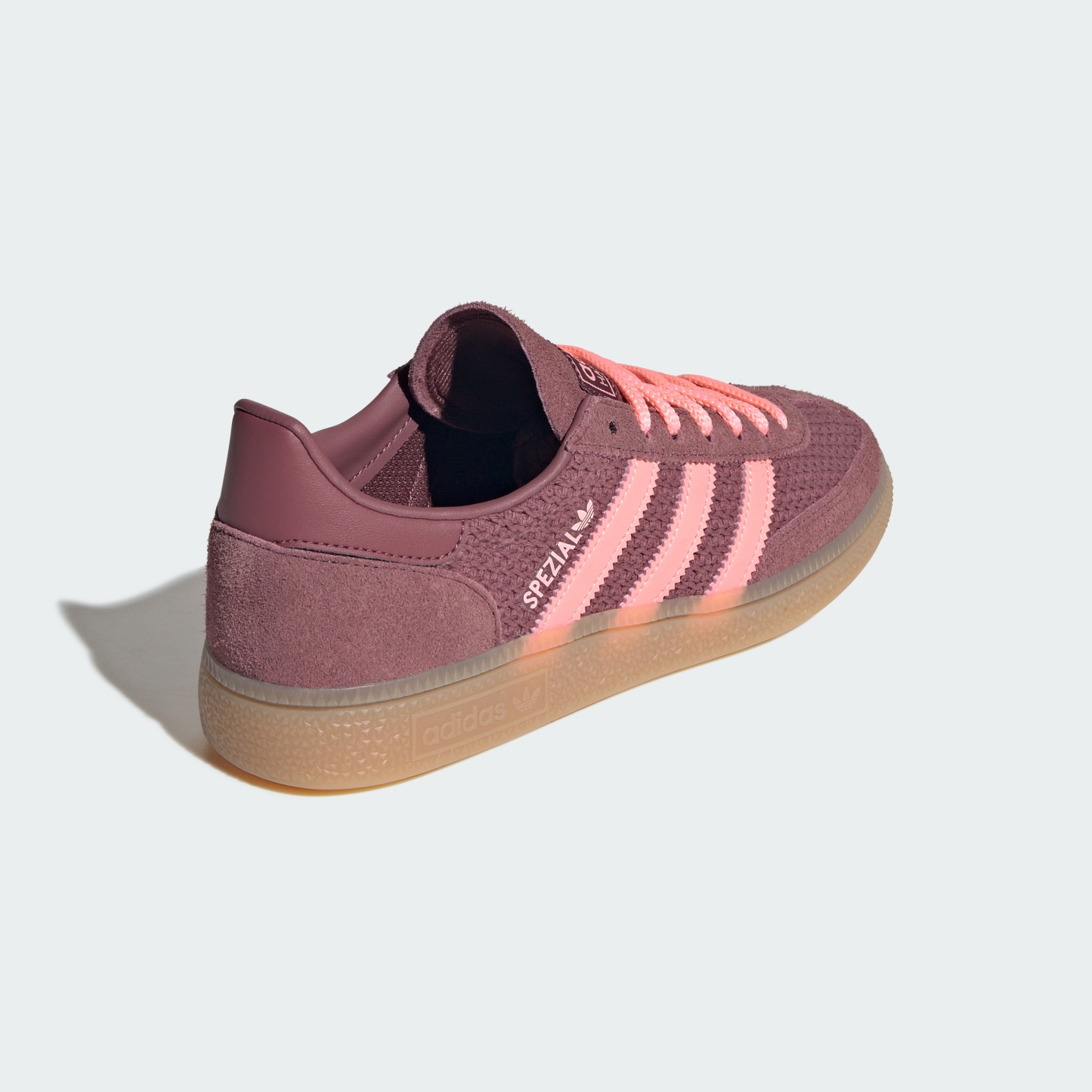adidas HANDBALL SPEZIAL SHOES - Burgundy / Frozen Turbo / Gum - View 7