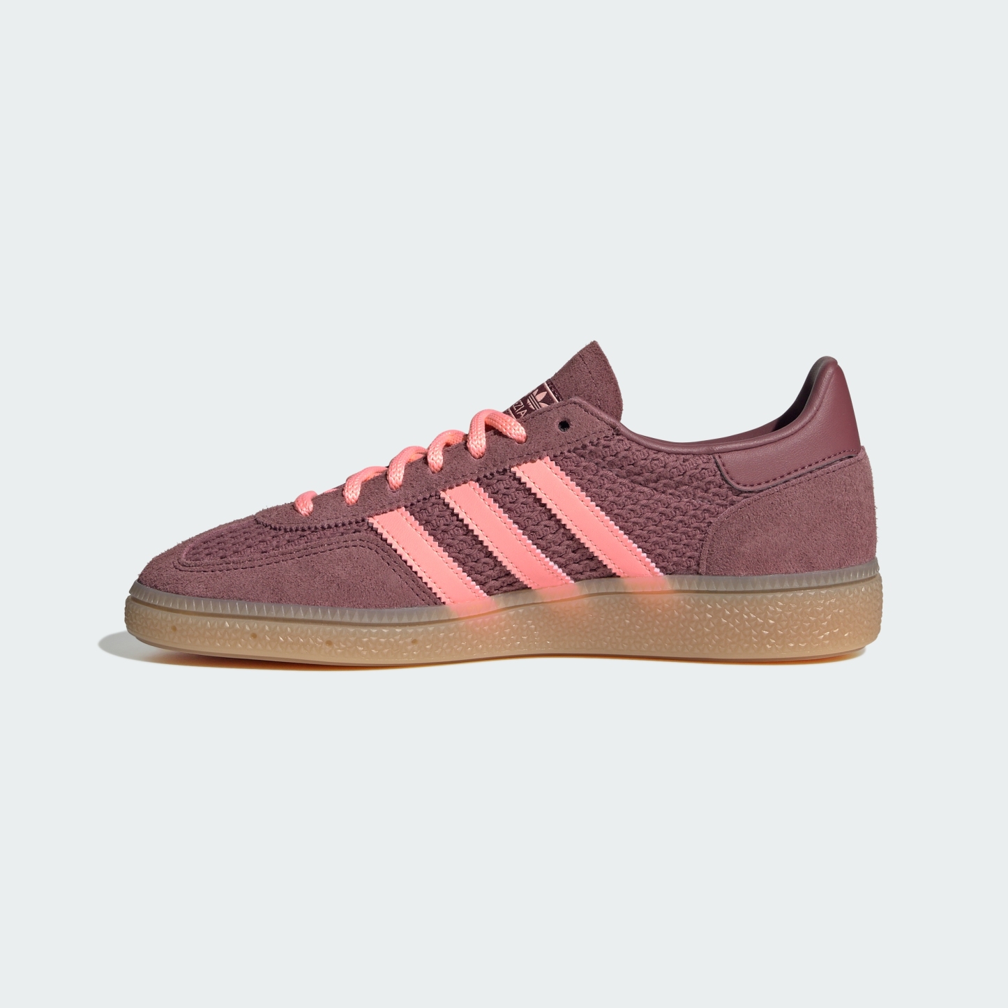 adidas HANDBALL SPEZIAL SHOES - Burgundy / Frozen Turbo / Gum - View 8