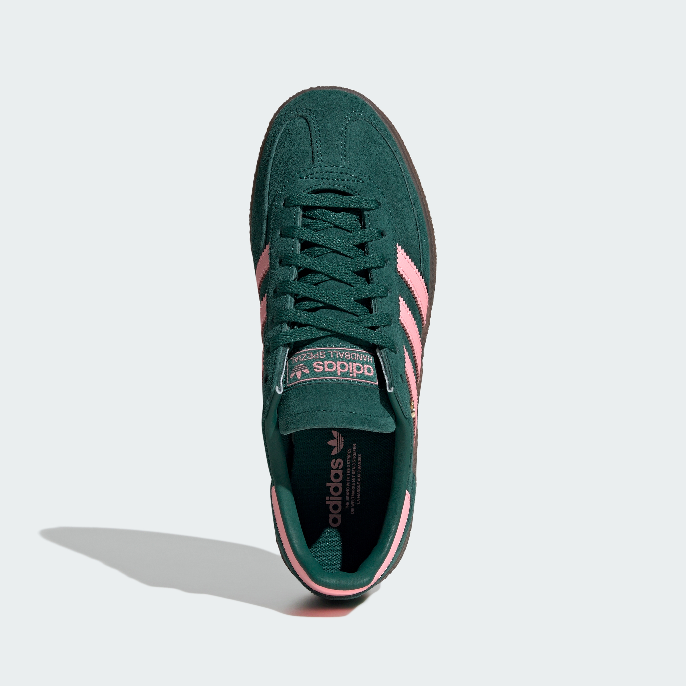 adidas HANDBALL SPEZIAL SHOES - Collegiate Green / Pink Spark / Gold Metallic - View 2