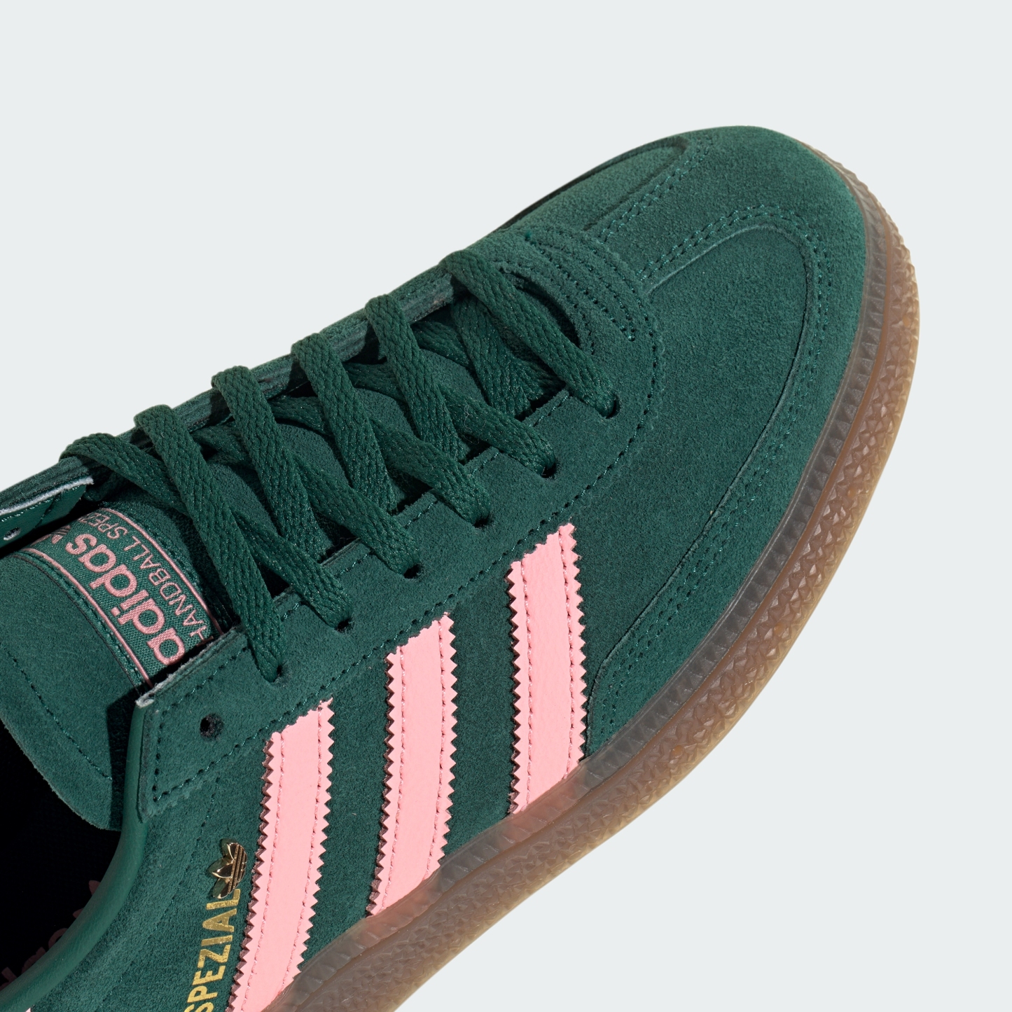 adidas HANDBALL SPEZIAL SHOES - Collegiate Green / Pink Spark / Gold Metallic - View 9