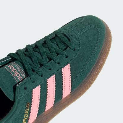 adidas HANDBALL SPEZIAL SHOES - Collegiate Green / Pink Spark / Gold Metallic - View 9