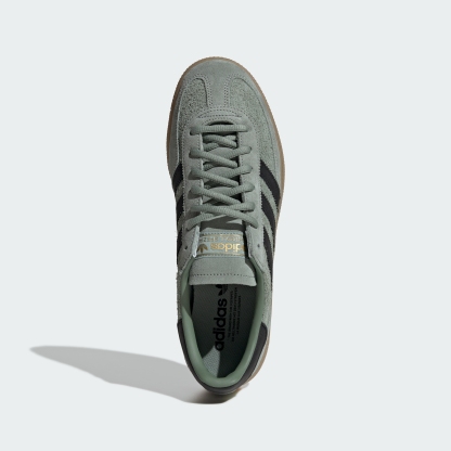 adidas HANDBALL SPEZIAL SHOES - Silver Green / Core Black / Gum - View 2