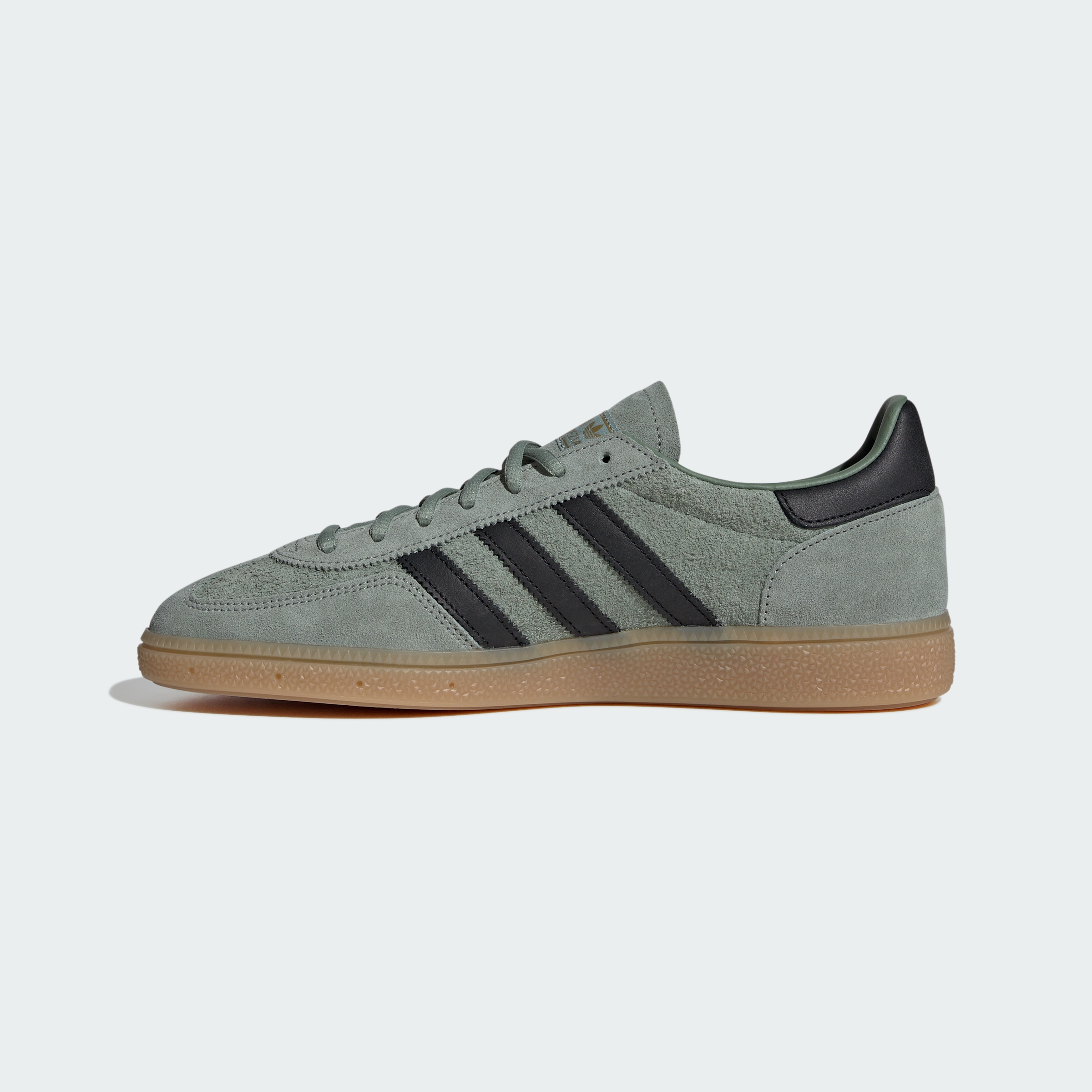 adidas HANDBALL SPEZIAL SHOES - Silver Green / Core Black / Gum - View 7