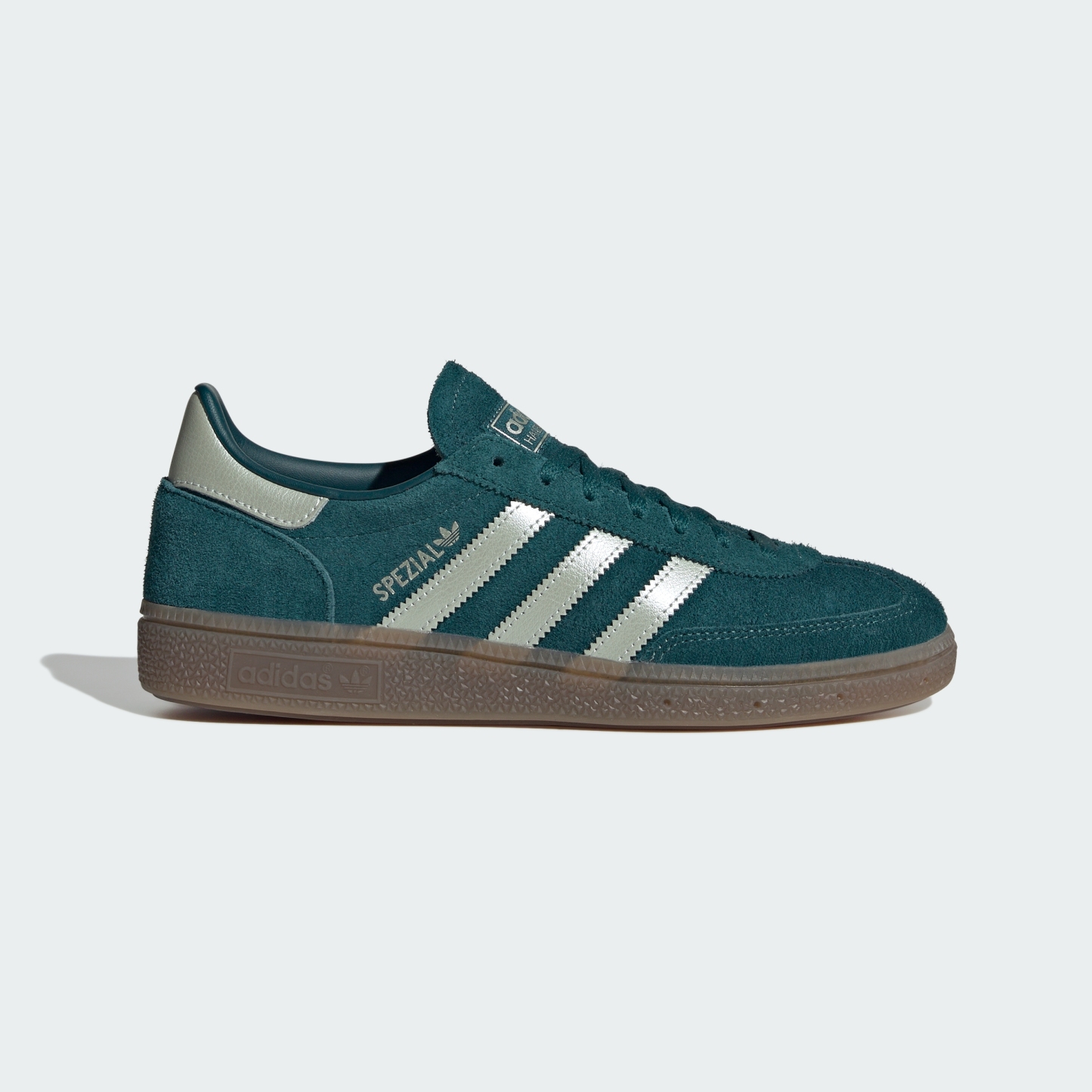 adidas HANDBALL SPEZIAL SHOES - Rich Green / Supplier Colour / Gum - View 3