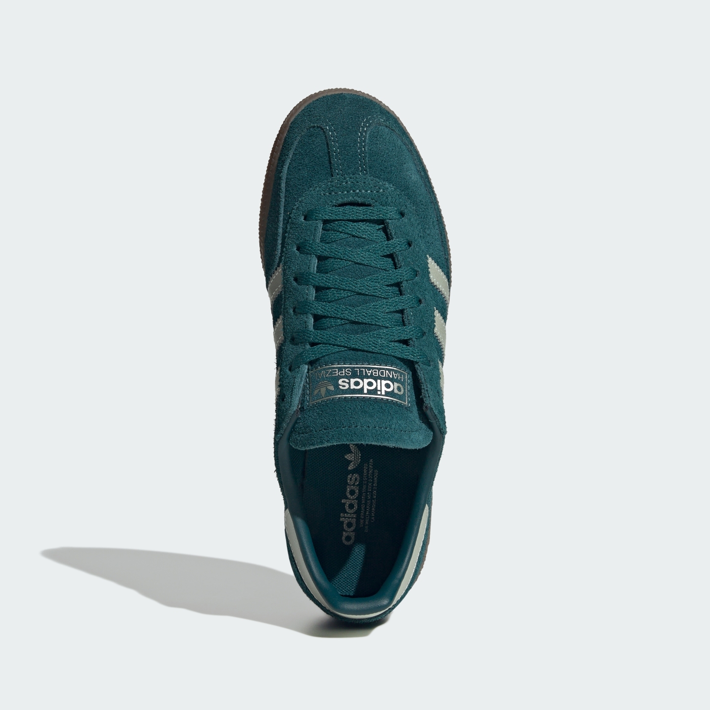 adidas HANDBALL SPEZIAL SHOES - Rich Green / Supplier Colour / Gum - View 2