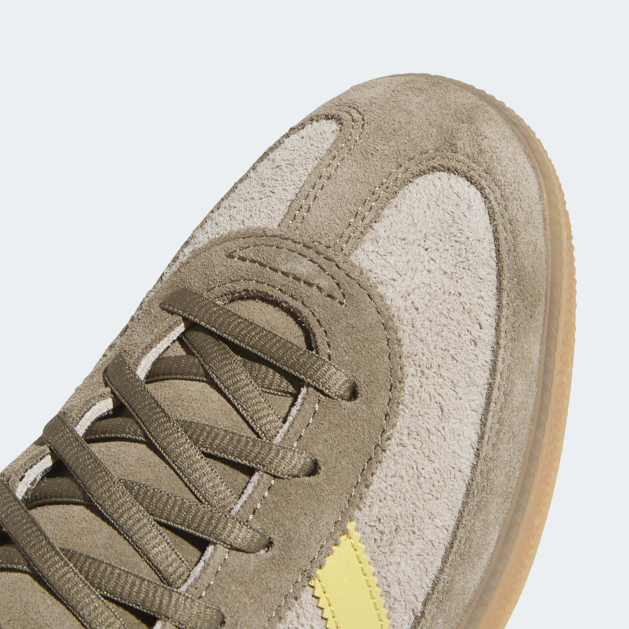 adidas HANDBALL SPEZIAL SHOES - Olive Strata / Pyrite / Gum - View 10